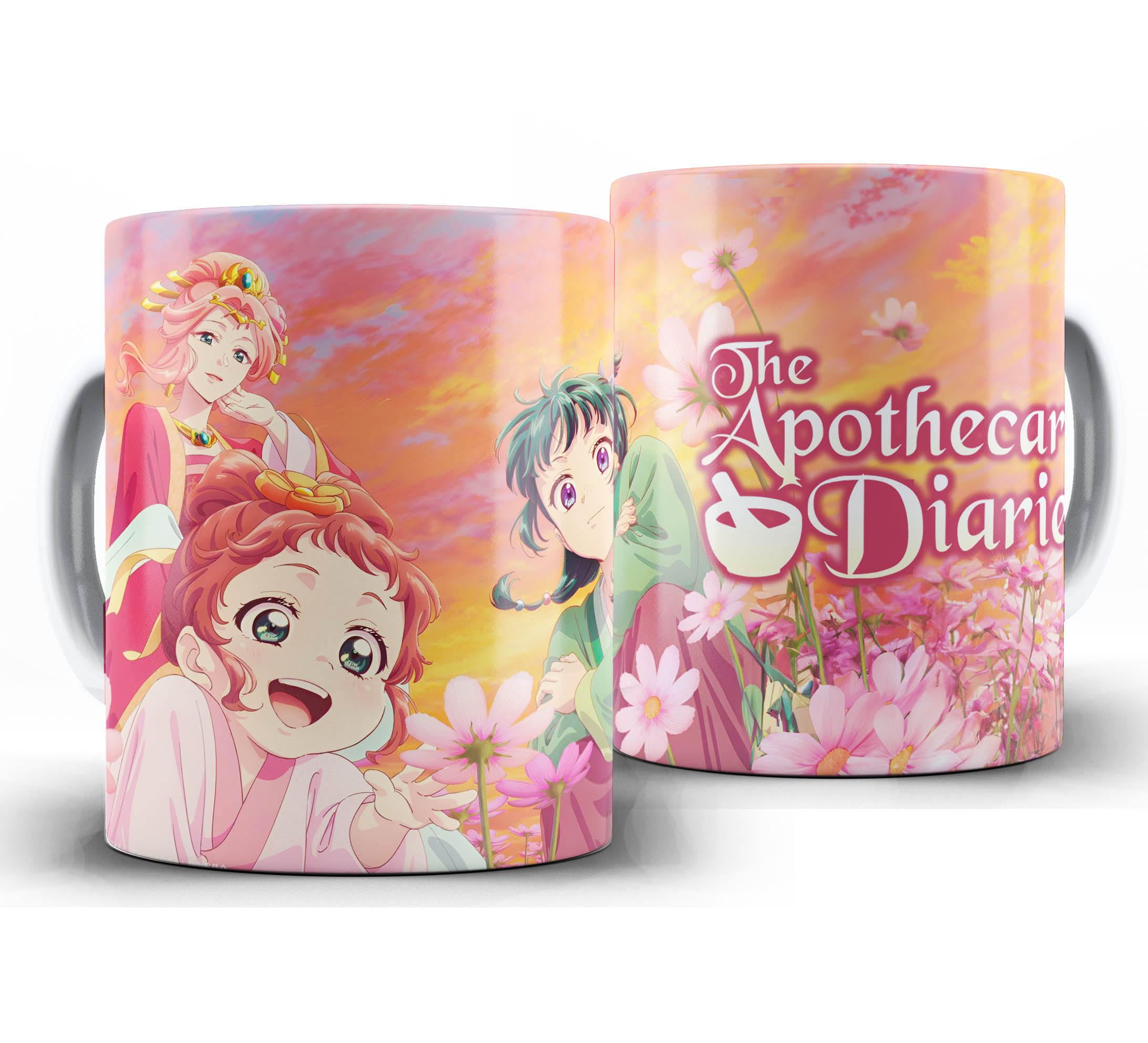 Caneca Anime - Diario de Uma Apotecaria W8 - MaoMao e Gyokuyou